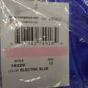 Women's Glimmer Night Satin Dress (Blue, Size 13)