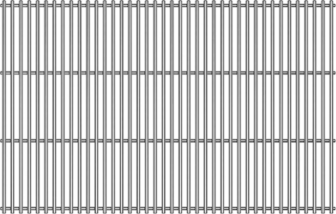 1 Pack 95401 Grill Steel Wire Cooking Grid Rock Grates Replacement Parts for Turbo Models,11 17 1/2 inch x 28 1/2 inch