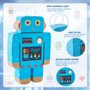 Robot Piatas for Birthday Party Robot Party Piata with Stick, Blindfold, Confetti for Adults Birthday Baby Shower Party Supplies