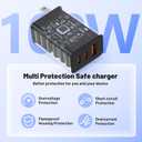 USB C Charger Block,100W GaN Super Fast Charging Station Hub,USB C Cube Plug,65W Type C Power Adapter Brick Box for MacBook Pro/Air,iPad,Apple iPhone 17 16 15 Pro Max,Samsung Galaxy S26+ S25 S24 Ultra