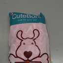 CuteBone Washable Dog Diapers Female No Tail Hole 3 Pack Reusable Doggie Period Training Pants Valentines for Docked-Tail Frenchie French Bulldog Boston Terrier Without Tail WWD20S