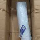 TapeManBlue Temporary Floor Protector Roll, 24" x 100', Water and Slip Resistant, Heavy Duty Temporary Floor Covering for Construction, Painting, Moving, and Parties, Surface Protection Fleece, White