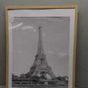 16x24 Picture Frame Made of Solid Wood Covered by Plexiglass, Table Top Display and Wall Mounting Photo Frame, Natural Wood