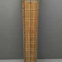 LazBlinds No Tools No Drill Cordless Bamboo Roman Shades, Light Filtering Window Treatment, Roll Up Bamboo Blinds for Windows 20'' W x 48'' H, Brown