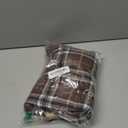 Kuoser Waterproof Dog Coat, Reversible Dog Jacket for Large Dogs, Adjustable Durable Doggie Winter Coat for Growing Puppies Warm Puppy Cold Weather Apparel, Brown (Large (Pack of 1))