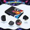 Trading Card Binder, 9 Pocket 900-Pocket with 50 Removable Binder Sleeves, 3-Ring Zipper Waterproof Card Collection Binder, Trading Card Holder for MTG/TCG Cards, Gifts for Boys and GirlsStarry Sky