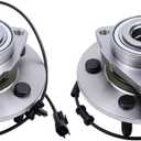 MOTOKU Pair Front Wheel Bearings and Hubs Assembly for Ram 1500 2012-2018 1500 Classic 2019-2022 Left Driver and Right Passenger Side
