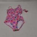 Kanu Surf Girls' Cori Beach Sport One Shoulder Side Cut UPF 50 1pc Swimsuit (16)