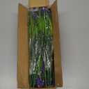 Waipfaru 20 Bundles Artificial Plants Outdoor,Fake Flowers UV Resistant Outdoor Fake Plants,Faux Lavender Shrubs for Window Garden Patio Hanging Planter Pathway Front Porch (Purple)