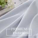 MIULEE Blackout Valance Rod Pocket Thermal Insulated Window Treatment Tiers Solid Short Curtain for Small Window Bedroom 52 x 18 Inches 1 Panel Greyish White