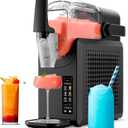 Iceman by Chefman Slush-Ease MAX 90oz Slushie Machine, 64oz Liquid Capacity Frozen Drink Maker & Slushy Machine with 5 Presets and LED Display, Perfect for Frozen Margaritas, Frappes, Smoothies