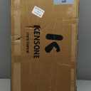 KENSONE 40" Foldable Mini Trampoline, Indoor Trampoline for Kids, Adults Indoor/ Garden Workout, Fitness Rebounder with Adjustable Foam Handle, Max Load 330 lbs