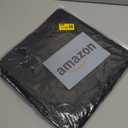 3-Shelf Hanging Closet Organizer and Storage, Foldable Hanging Closet Shelves Front Lip Design Washable Hanging Storage, Black