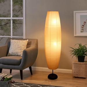 XENOID Paper Floor Lamp - Rice Paper Lantern Floor lamp Modern Large Floor Lamp for Bedroom, Living Room