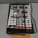 Magnetic Shelf for Fridge, Large Container Magnetic Spice Rack for Refrigerator, Fruit Potato and Onion Storage Bins, Magnetic Basket with Wood Lid, Kitchen Counter, Cabinet (1 Pack)