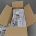 Over The Door Pantry Organizer, Wall Mount Spice Rack, Pantry Hanging Storage and Organization, 6 Adjustable Baskets Heavy-Duty Metal for Home & Kitchen, Back of Door Seasoning Rack - White