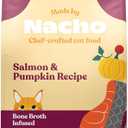 Made by Nacho Dry Cat Kibble 4lb Bag, High Protein and Grain-Friendly Premium Cat Food, Sustainably Caught Salmon and Pumpkin, Infused with Bone Broth for Hydration, Limited Ingredients, Single Bag