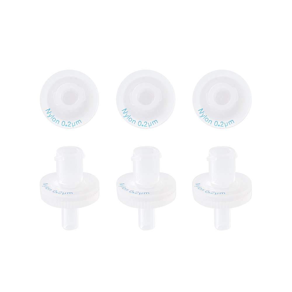 Syringe Filters [Hydrophilic Nylon Membrane] Non-sterilized Diameter 13mm Pore Size 0.22m for Laboratory Filtration by Allpure Biotechnology (Nylon, Pack of 50)