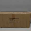 American Mahjong Game Set, 166 Premium White Tiles, 4 All-in-One Color Rack/Pushers, Complete Mahjong Set Blue Carrying Bag