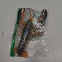 Hiawbon 13 Inch Realistic Lobster Figure - Plastic Lobster Figurine for Home Desktop Decoration