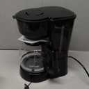 BLACK+DECKER 12-Cup Coffee Maker with Easy On/Off Switch, Easy Pour, Non-Drip Carafe with Removable Filter Basket, Vortex Technology, Black