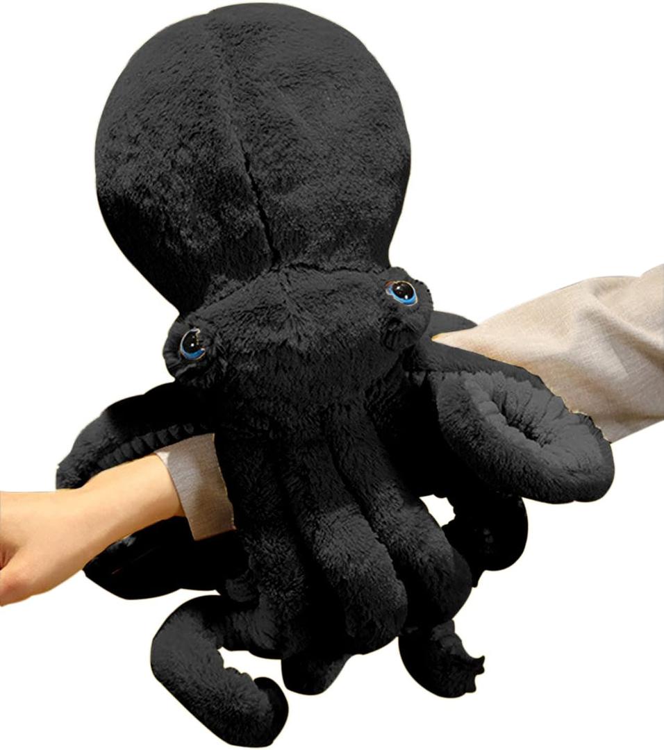 GOOC Octopus Stuffed Animals Octopus Plush Doll Toys Octopus Stuffed Toys Gift for Kids and Lovers(Black)
