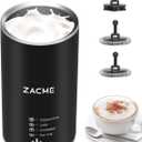 ZACME Milk Frother, 4 in 1 Electric Milk Steamer, Automatic Hot and Cold Foam Maker and Milk Warmer for Coffee, Latte, Cappuccino, Hot Chocolate, Macchiato