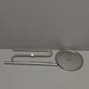 Hand Towel Holder, Stainless Steel Countertop Towel Stand for Bathroom, S-Shape Free Standing Towel Rack Bar Holds 2 Towels for Kitchen, Brushed Nickel (14 inch)