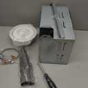 744 Bathroom Exhaust Fan with Light and BR30 LED Bulb, Medium