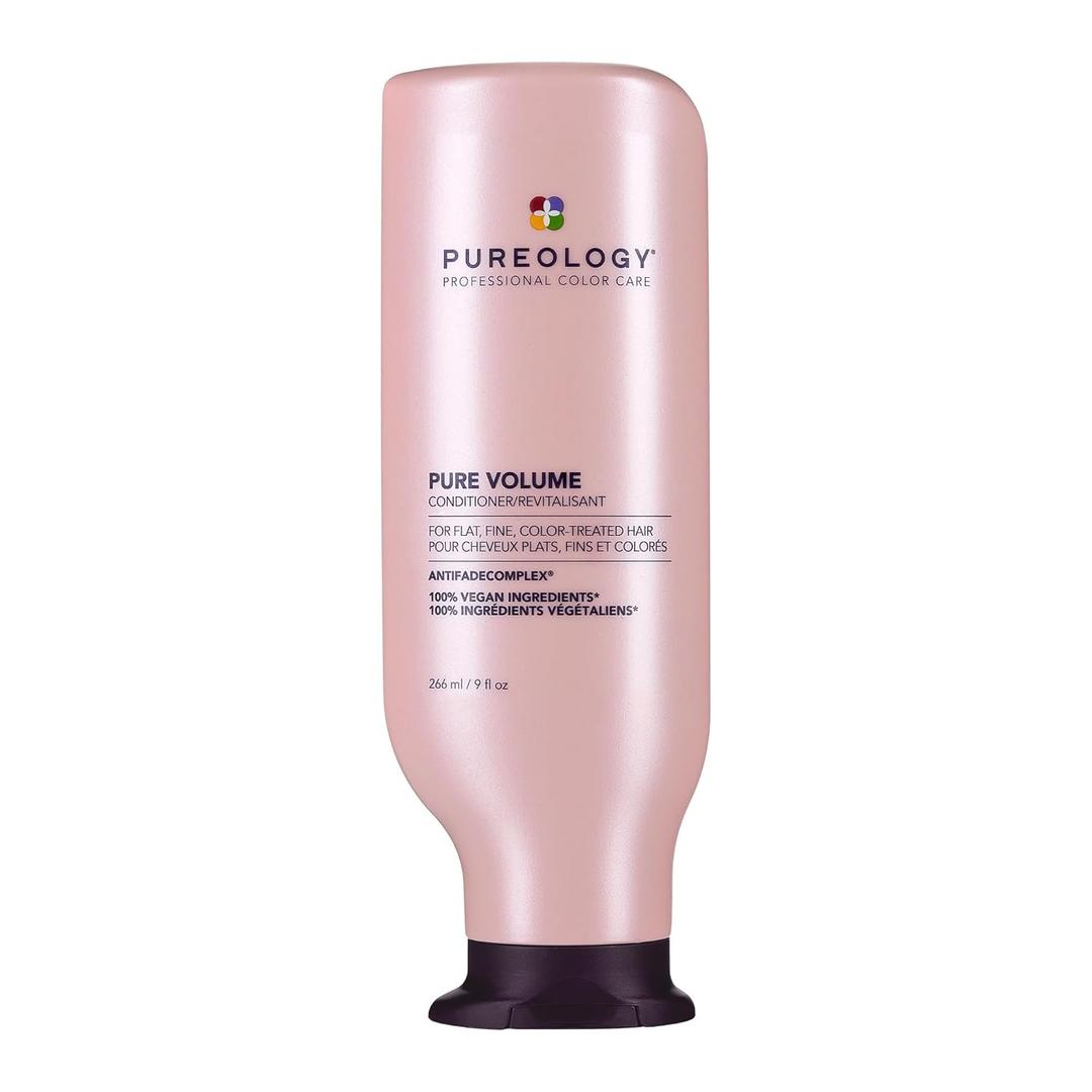 Pureology Pure Volume Conditioner - Enhances Volume and Movement, Lightweight Shampoo for Fine, Flat, Color Treated Hair (9 Fl Oz (Pack of 1))