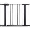 Safety 1st Easy Install 28'' Walk Thru Gate, Fits Between 29'' and 38'', Black, 1-Pack,(GA105CBLK)