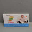 High Contrast Black and White Baby Toys for Newborn 0-6 Months  Contrast Cards & Sensory Baby Book with Mirror  Tummy Time Infant Toys for Visual Stimulation, Early Learning & Brain Development