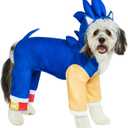 Rubies Sonic the Hedgehog: Pet Costume for For Dogs or Cats, Medium