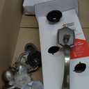 Kwikset Belleview Front Door Lock Handle and Deadbolt Set, Entry Handleset Exterior with Interior Door Knob, Satin Nickel, Pick Resistant SmartKey Rekey Deadbolt Security