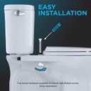 TOTO SoftClose Slow Close Elongated Toilet Seat and Lid, Bone - SS114#03