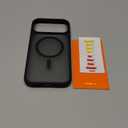 TORRAS Stronger Magnetic & Shockproof for iPhone 17 Pro Max Case, Fit for MagSafe, Military Grade Drop Protection, Camera Control, DIY Button, Slim for iPhone 17 Pro Max Case Translucent Matte Black