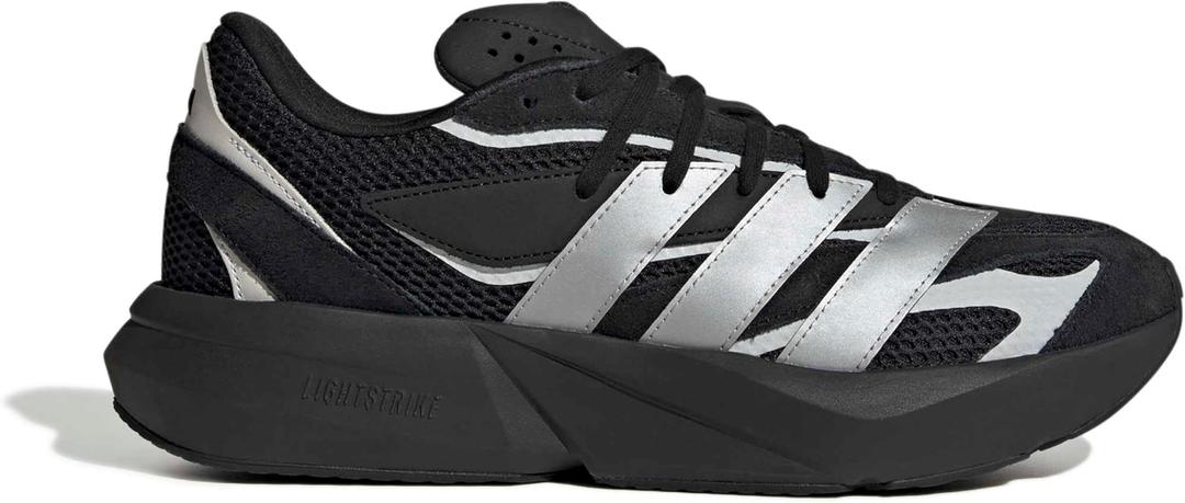 Adidas Lightblaze Sneaker  (8, Black/Silver Metallic/Grey)