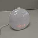 Wake Up Light Sunrise Alarm Clock for Kids, Heavy Sleepers, Bedroom, with Sunrise Simulation, Sleep Aid, Dual Alarms, FM Radio, Snooze, Nightlight, Daylight, 7 Colors, 7 Natural Sounds, Ideal for Gift (White)