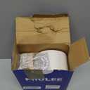 MIULEE Accordion Style Magnetic Folding Door Curtains for Doorways/Closet, Room Divider Pleated Drapes with Hooks for Interior Living Room/Bedroom/Open Closet, Cream, W39 x L78 inches, 1 Panel