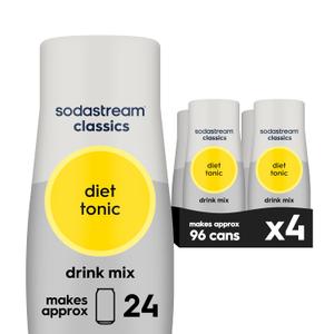 SodaStream Diet Tonic, 440ml 4-Pack (EXP 06/04/26)