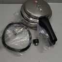 Prestige Deluxe Alpha Stainless Steel Pressure Cooker, 2 Liters/2.11 Quarts
