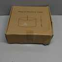 Plug in Pendant Light, Hanging Light with Plug in Cord with Dimmable Switch, Hanging Lamp with 15ft Hemp Rope, Beige Linen Shade, Fixture for Bedroom, Living Room 2 Pack