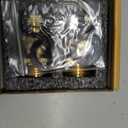 HQMPC Garden Hose Quick Connect Solid Brass Quick Connector Garden Hose Fitting Water Hose Connectors 3/4 inch GHT (2SETS)