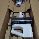 Amazon Basics Cordless Vacuum Cleaner for Carpet and Hardwood, Lightweight (5 lbs), White