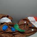 Inflatable Gingerbread Man Costume Blow up Christmas Costume Cosplay Party Halloween Xmas Suit Christmas Decoration