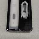 Casfuy Dog Nail Grinder Upgraded - Professional 2-Speed Electric Rechargeable Pet Nail Trimmer Painless Paws Grooming & Smoothing for Small Medium Large Dogs & Cats (White)