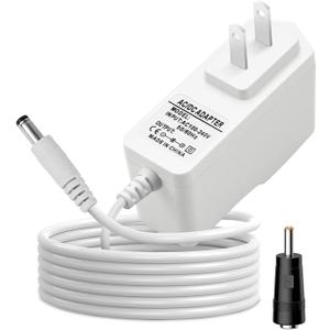 12V Power Cord Cable for Levoit Core Mini Air Purifier LAP-C161-WUS LAP-C161-KUS LAPC161WUS LAPC161KUS - Charger Power Supply - 6Ft Extra Length - White