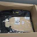 LUCKYMAN CLUB Silverado Seat Covers Fit for 2007-2023 2024 2025 Chevy Silverado Sierra 1500 2500 3500 Crew,Double,Extended Cab with Water Proof Faux Leather (Black Full Set)