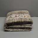 Vintage Living Room Area Rug 6x9 - Large Soft Washable Oriental Traditional Distressed Farmhouse Rugs for Bedroom - Indoor Floor Accent Carpet for Home Office House Decor - Beige