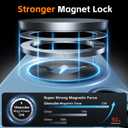 Magnetic for iPhone 17 Case, [Matte Solid Color] [Full Camera Protection] Protective Case for iPhone 17 - Light Blue